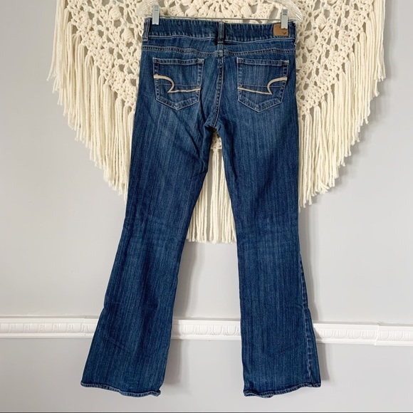 American Eagle Low Rise Artist Flare Leg Jeans 6 - Picture 5 of 6